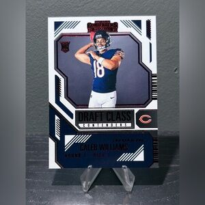 #1 Caleb Williams 2024 Panini Contenders - Draft Class Contenders RED